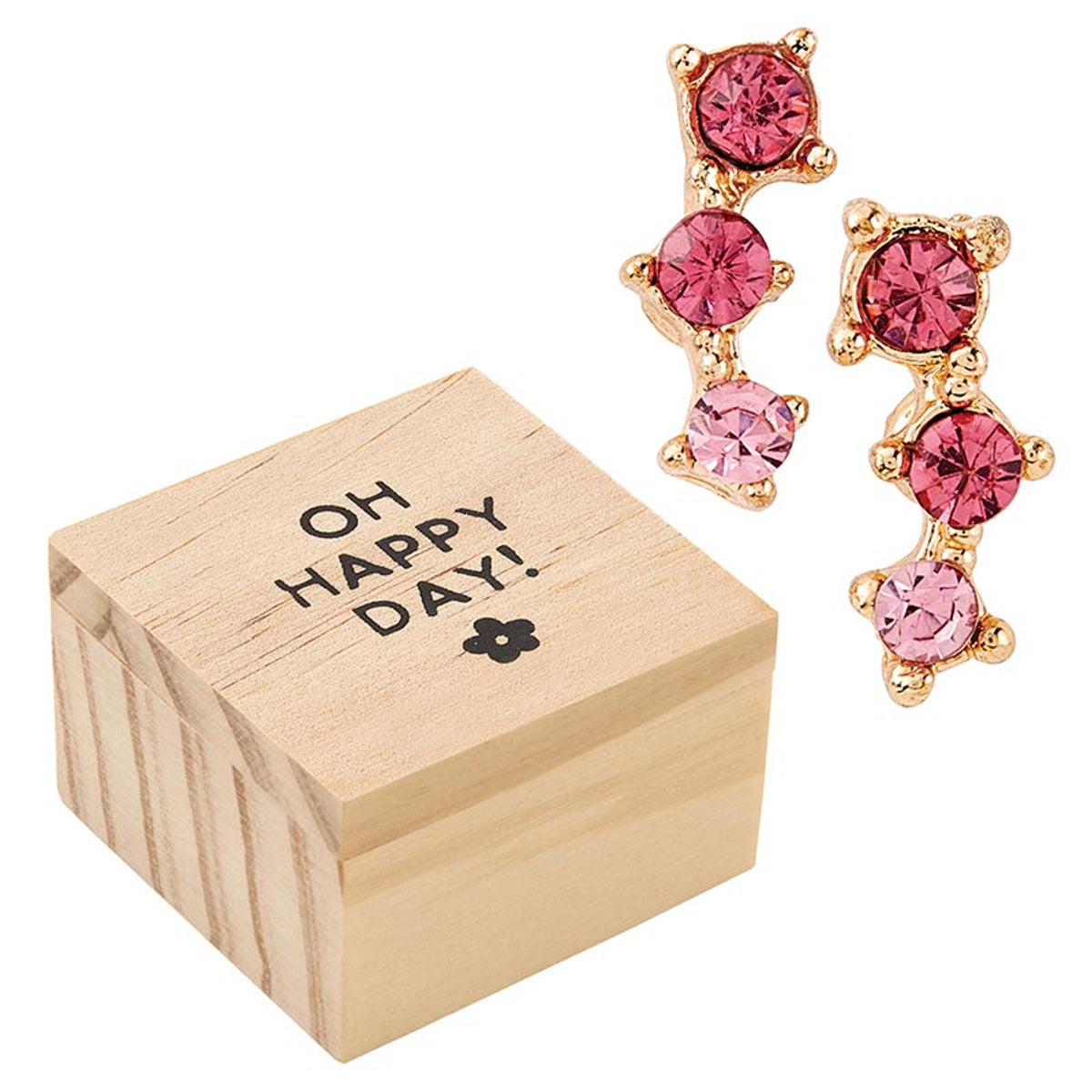 Treasure Box Earrings - Oh Happy Day