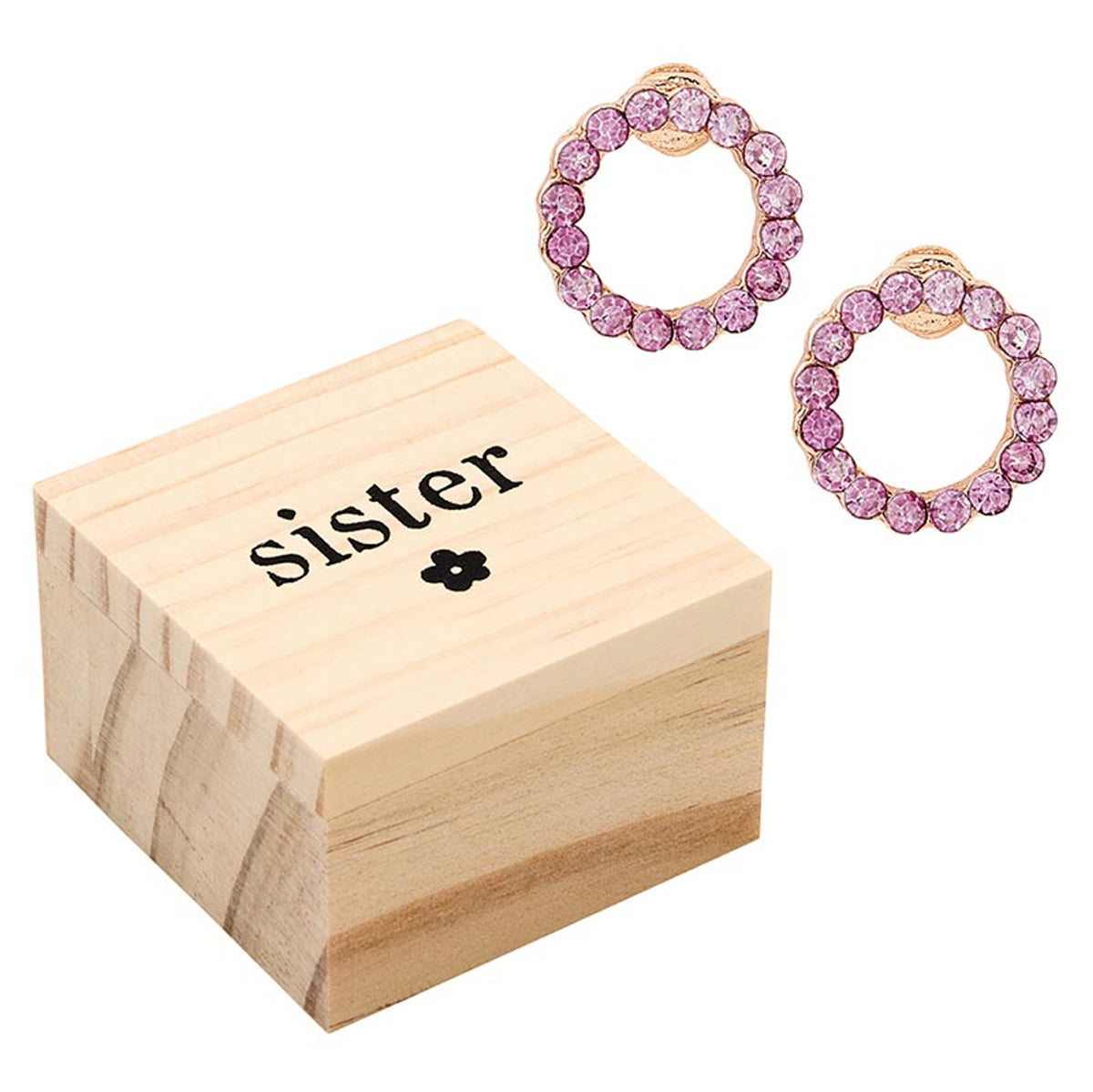 Treasure Box Earrings - Sister