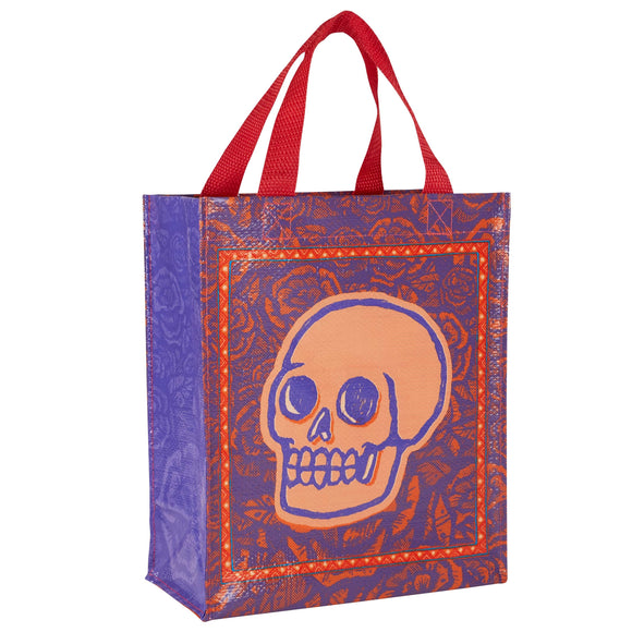 Blue Q Skulls and Roses Handy Tote