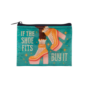 Blue Q If The Shoe Fits, Buy It Coin Purse