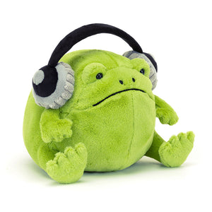 Jellycat Ricky Rain Frog Headphones