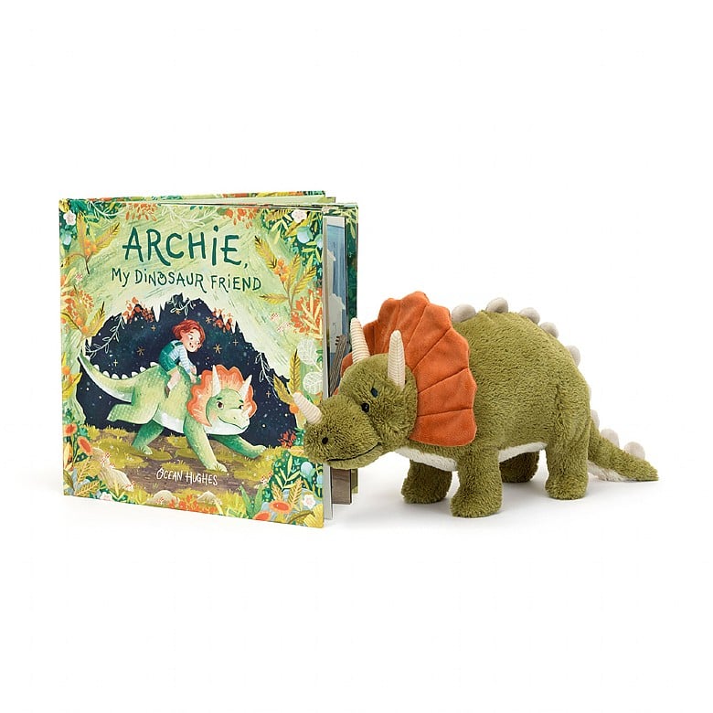 新品　 Archie Dinosaur　恐竜 Jellycat Archie Dinosaur – Heavenly Outhouse