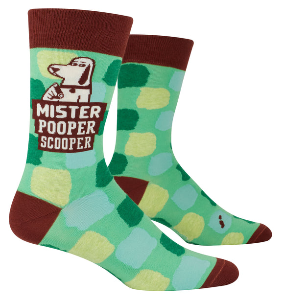 Mister Pooper Scooper Men's Crew Socks