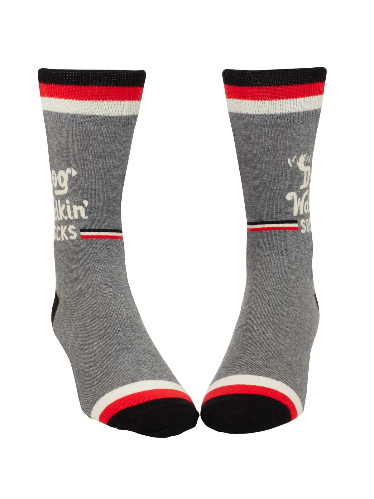 Blue Q Dog Walkin' Men's Crew Socks