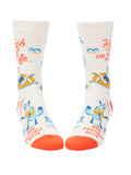 Blue Q High On Life...And Possibly Weed Men's Crew Socks