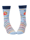 Blue Q Really Loud Sneezer Men's Crew Socks