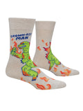 Blue Q Grown-Ass Man Men's Crew Socks