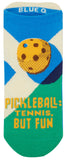 Blue Q Pickleball: Tennis, But Fun Sneaker Socks