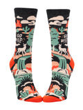 Blue Q Go Wild Women's Crew Socks
