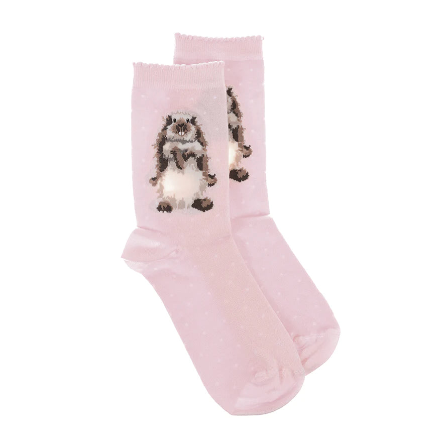 Wrendale 'Earisistible' Rabbit Socks