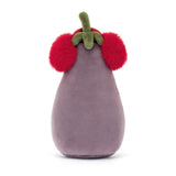 Jellycat Toastie Vivacious Eggplant Red