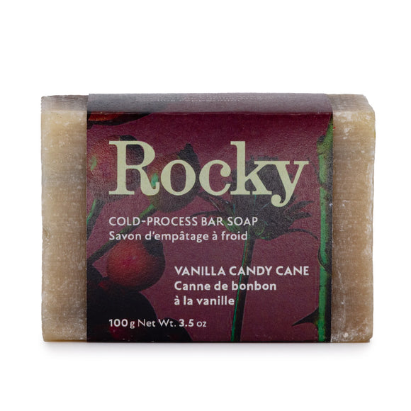 Rocky Vanilla Candy Cane Soap [Limited Edition]