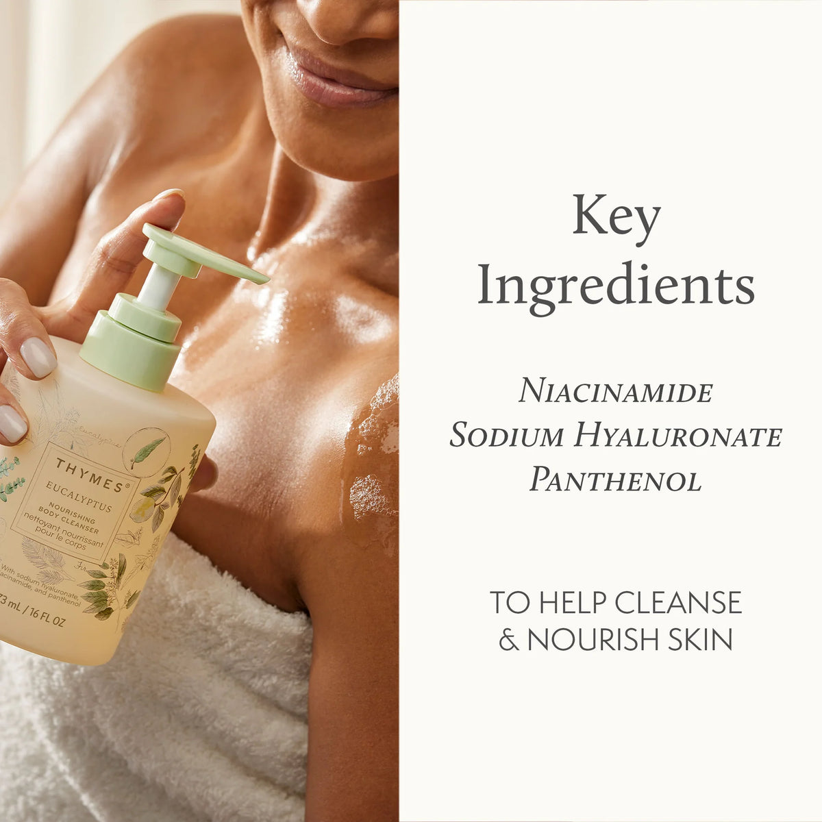 Thymes Eucalyptus Nourishing Body Cleanser