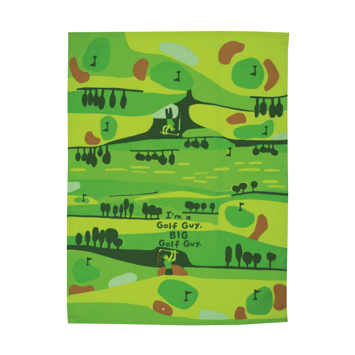 Blue Q Golf Guy Dish Towel
