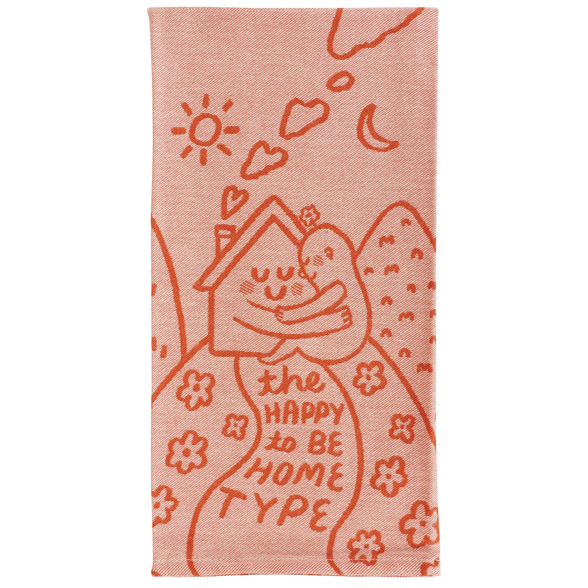 Blue Q The Happy To Be Home Type Dish Towel
