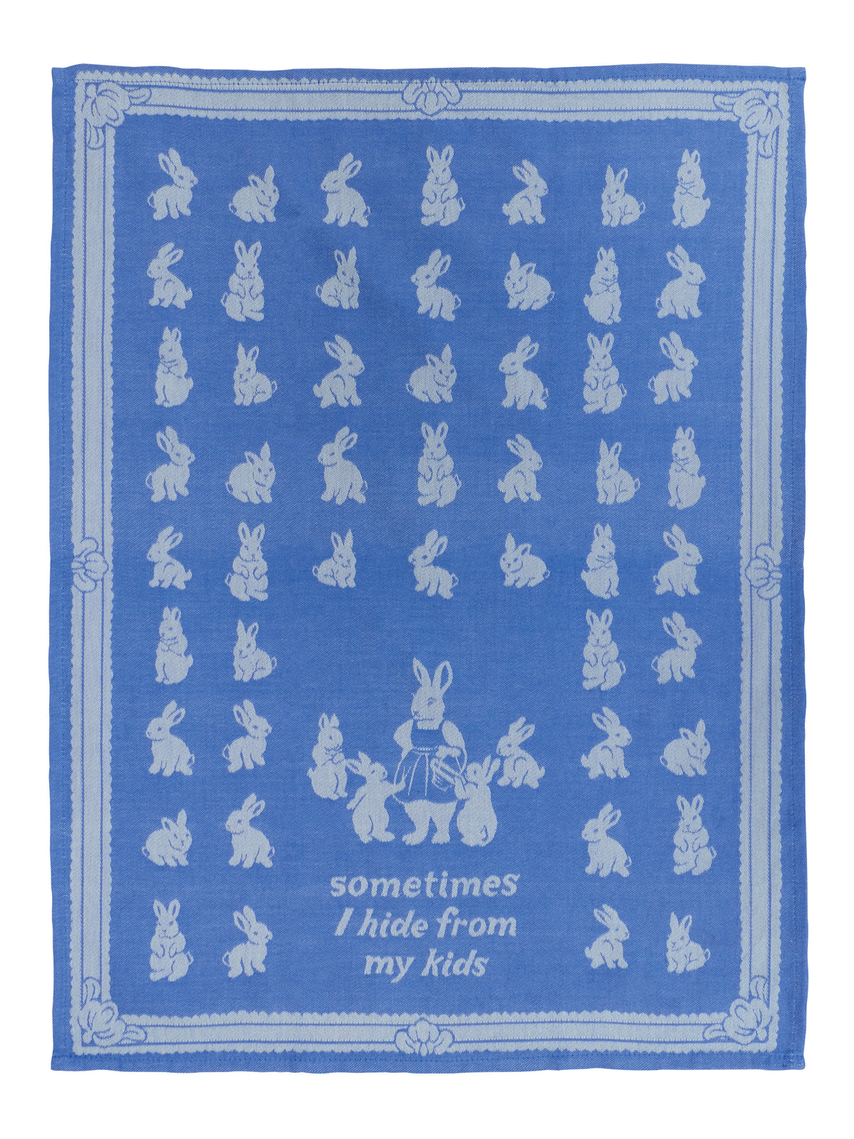 Blue Q Sometimes I Hide From My Kids Dish Towel