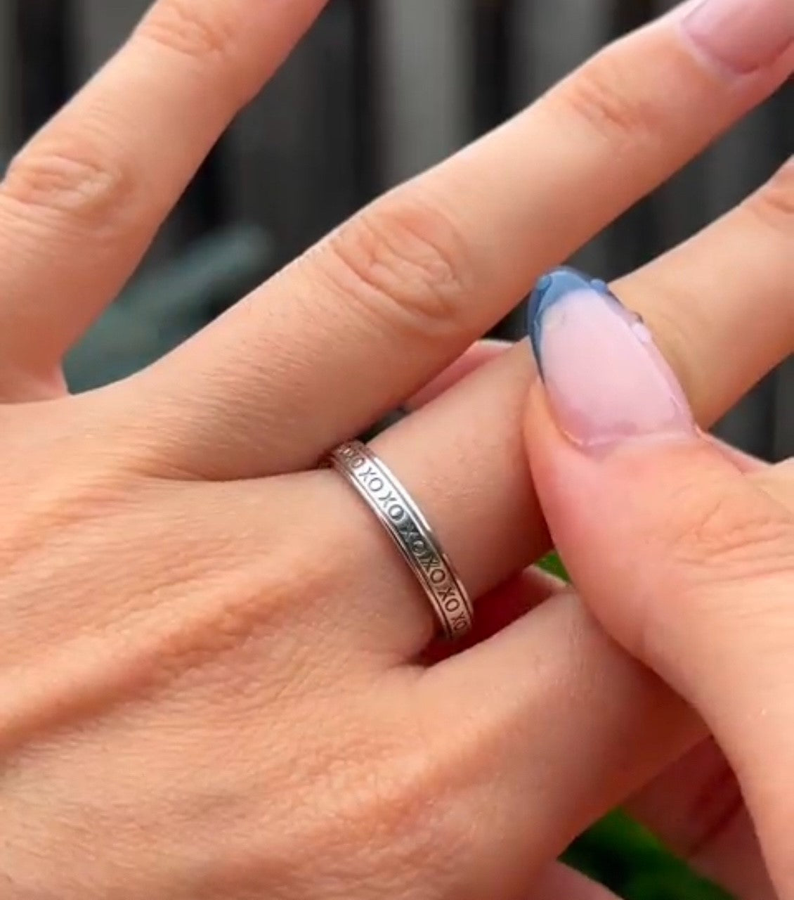 XO Meditation Ring