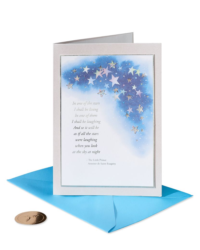 All The Stars Sympathy Card