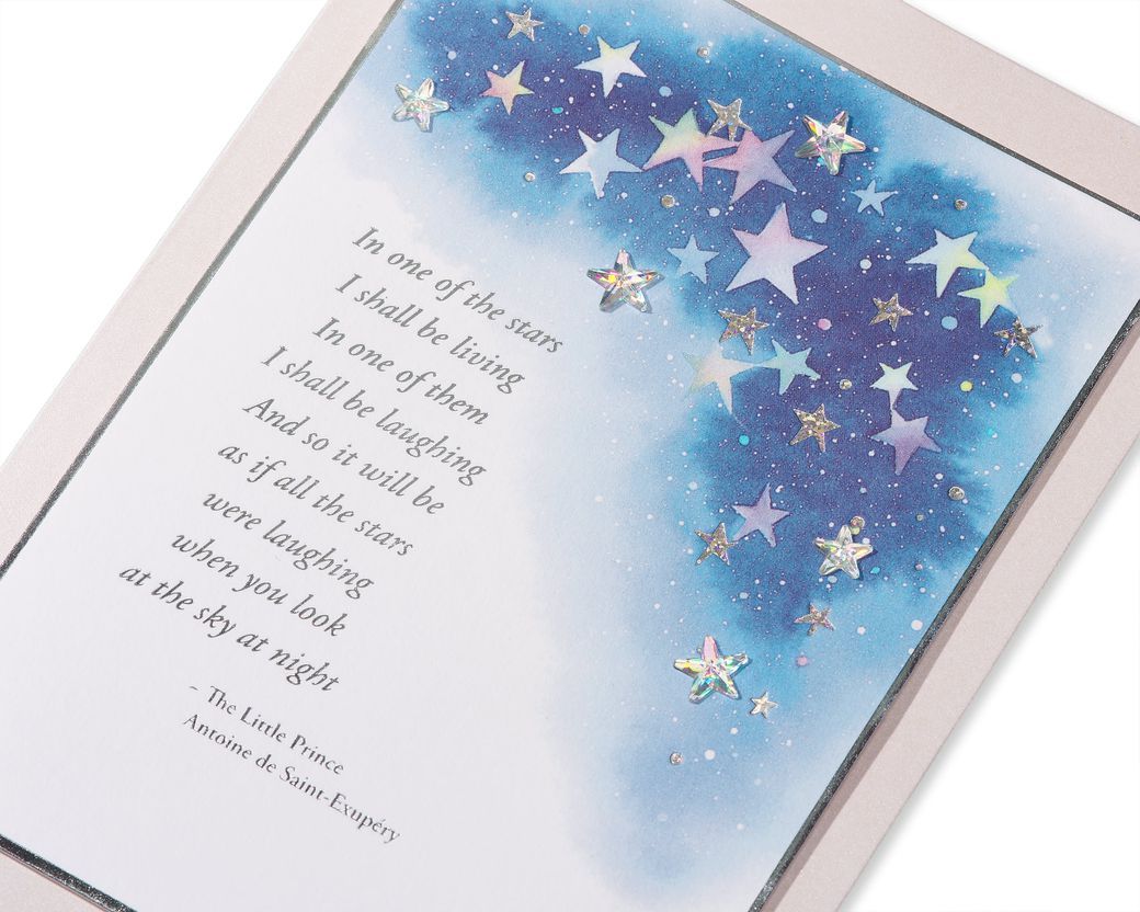 All The Stars Sympathy Card