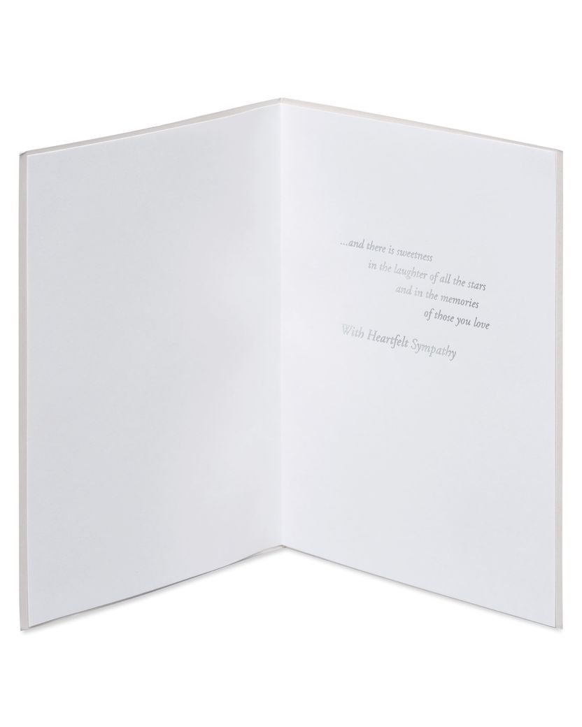 All The Stars Sympathy Card