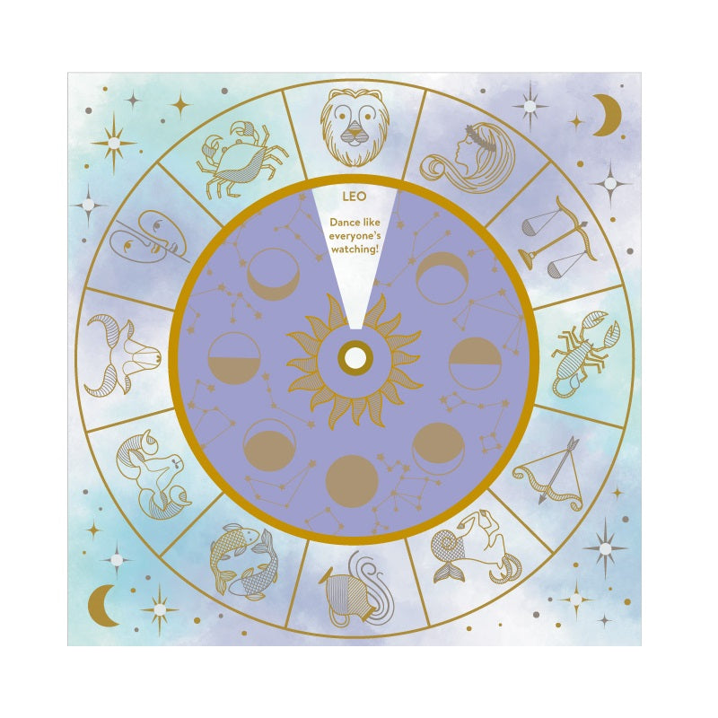 Astrology Spinner Birthday Card