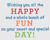 Cute Cakes Birthday Card