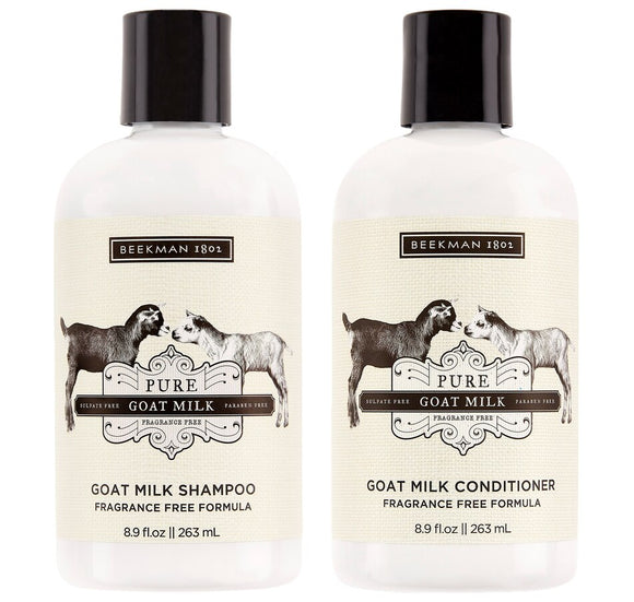 Beekman 1802 Pure Goat Milk Shampoo & Conditioner