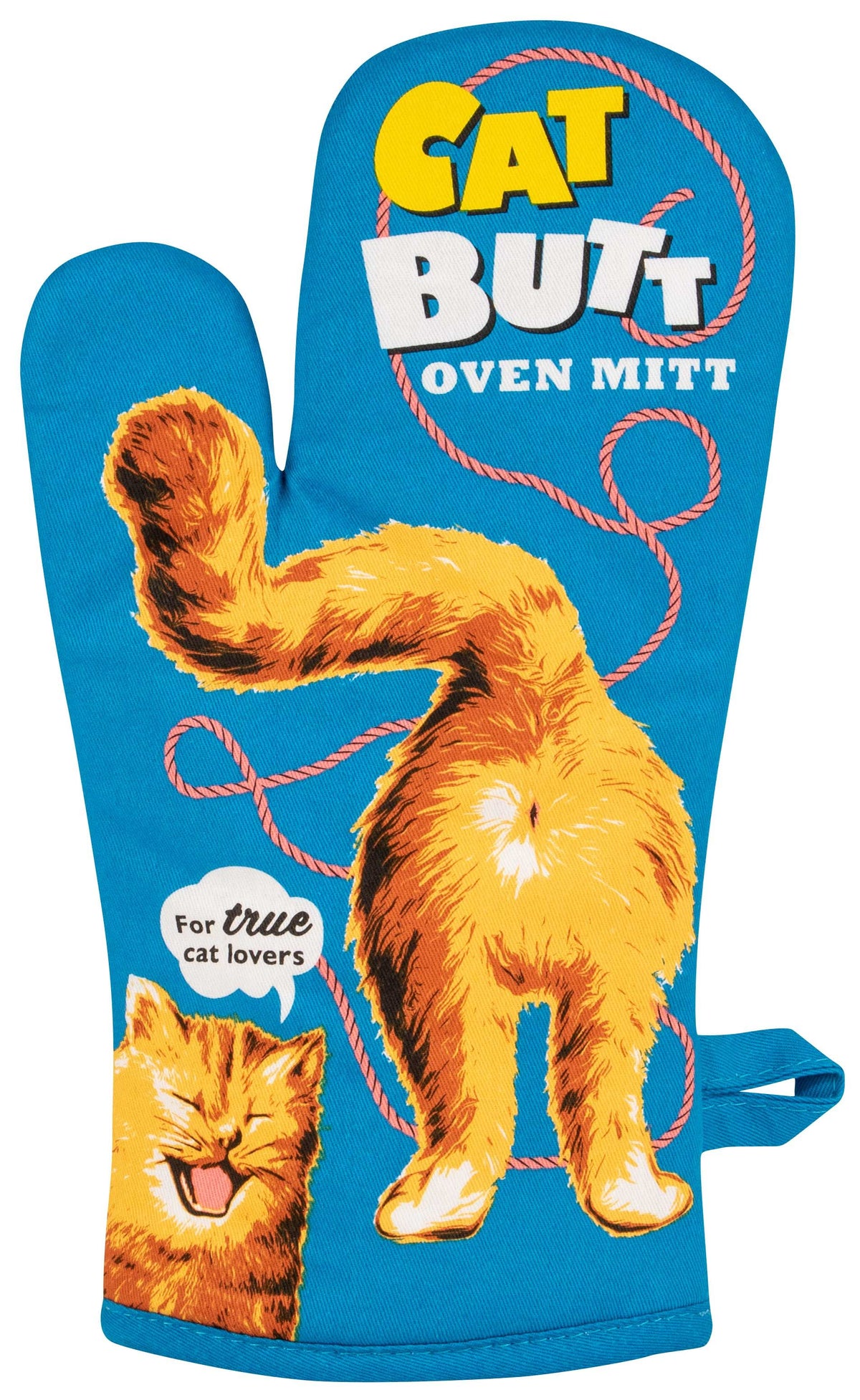 Blue Q Cat Butt Oven Mitt