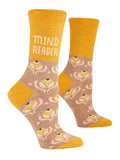Blue Q Mind Reader Women's Crew Socks