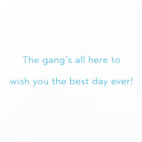 The Best Day Ever Birthday Card