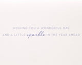 A Little Sparkle Birthday Card