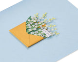Flowers In Envelope Blank Card