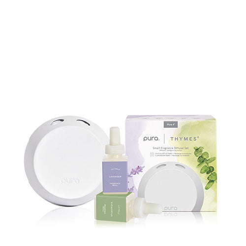 Thymes Lavender & Eucalyptus Pura Smart Home Diffuser Kit V4