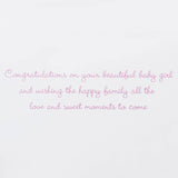 Sweet Moments Hello Kitty New Baby Card