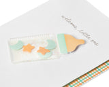 Baby Bottle New Baby Card