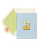 Flowers In Envelope Blank Card