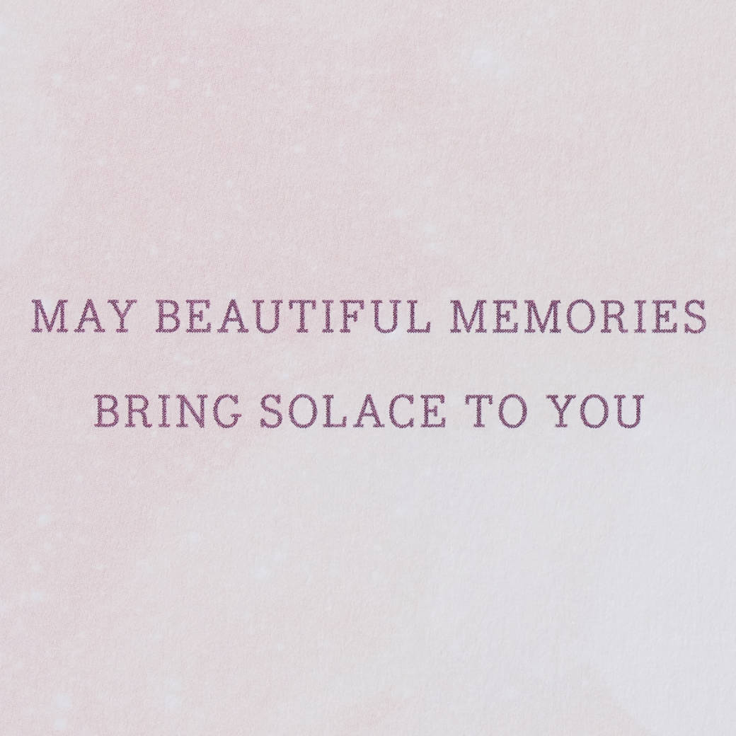 Sending Comfort & Love Sympathy Card