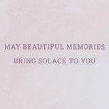 Sending Comfort & Love Sympathy Card