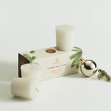 Thymes Frasier Fir Votive Candle 3 Pack