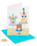 Cute Cakes Birthday Card