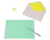 Dogs With Glasses Blank Card