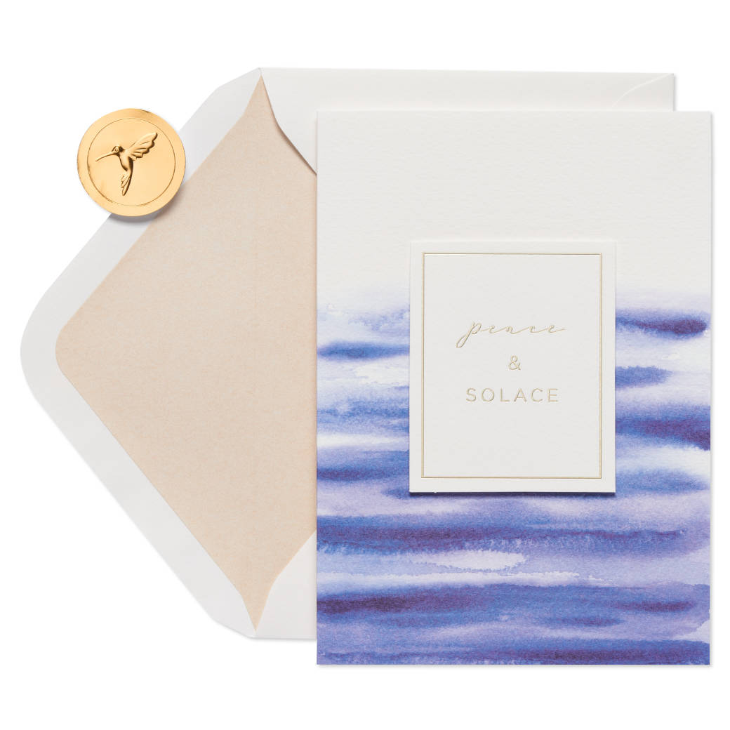 Peace & Solace Sympathy Card