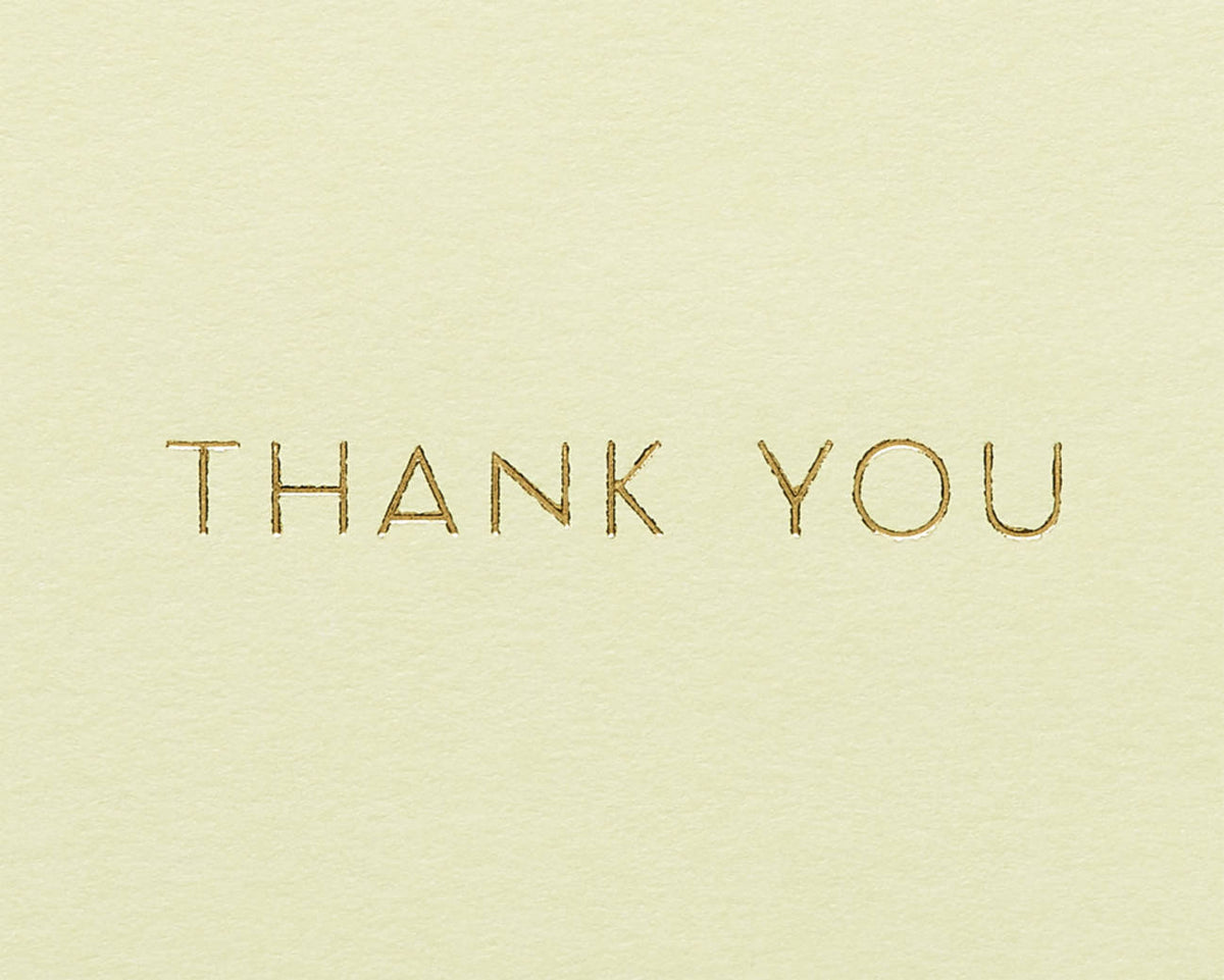 Orchid Thank You Card