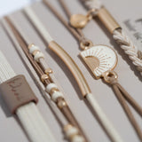 K'lani 'Rise' Hair Tie Bracelet Set
