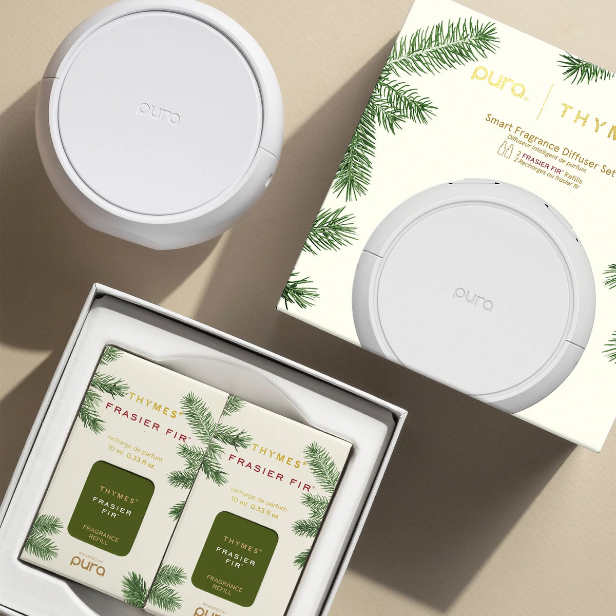 Thymes Frasier Fir Pura Smart Home Diffuser Kit V5