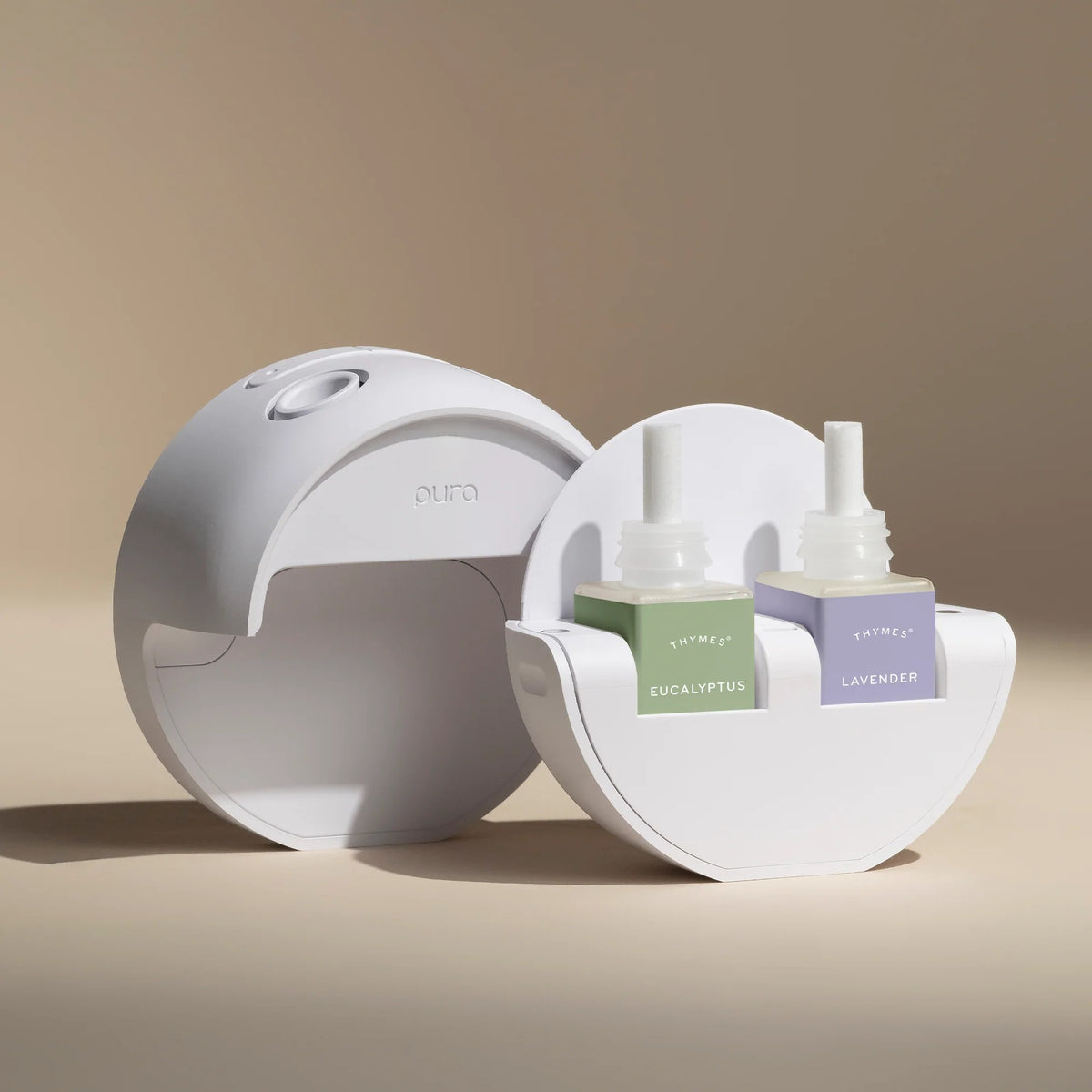 Thymes Lavender & Eucalyptus Pura Smart Home Diffuser Kit V5