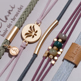 K'lani 'Breathe' Hair Tie Bracelet Set