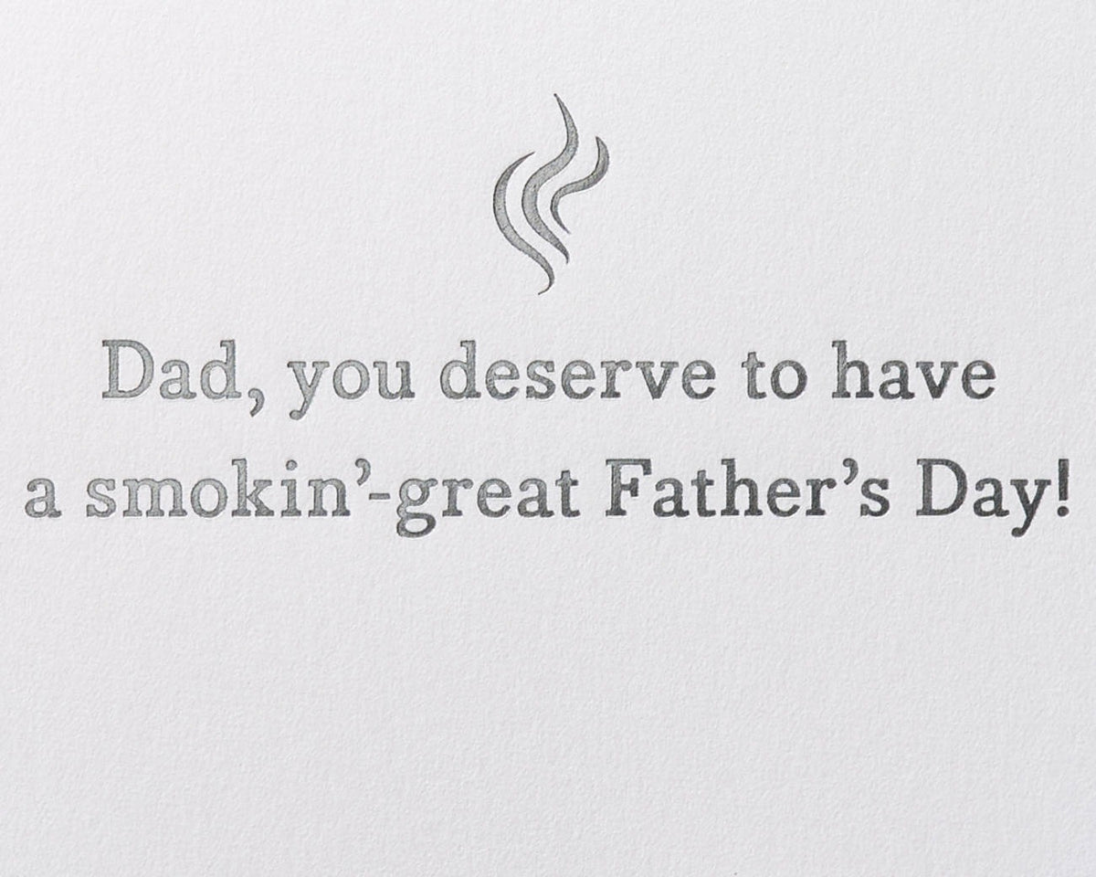 Smokin' Great Father's Day Card