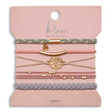 K'lani 'Explore' Hair Tie Bracelet Set