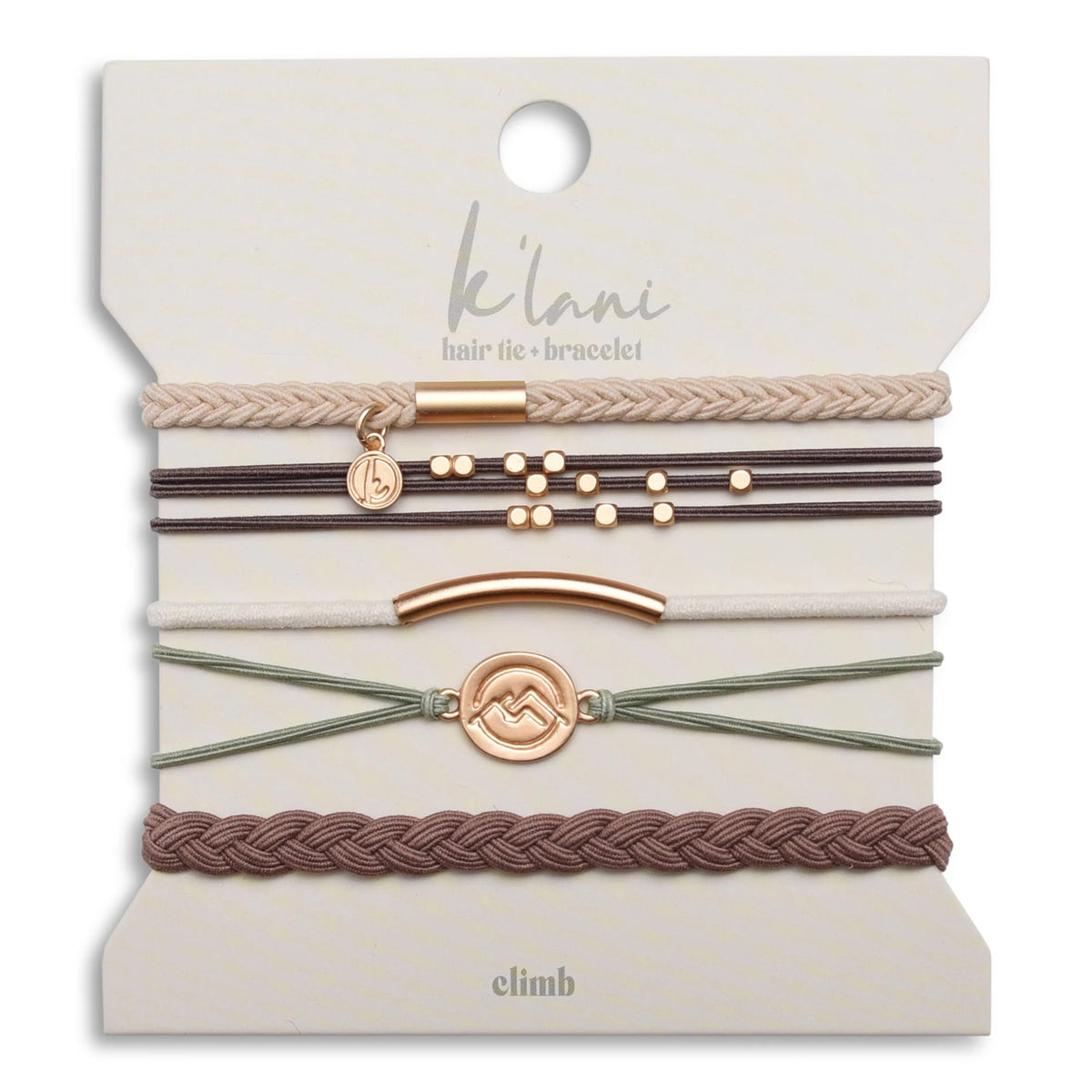 K'lani 'Climb' Hair Tie Bracelet Set